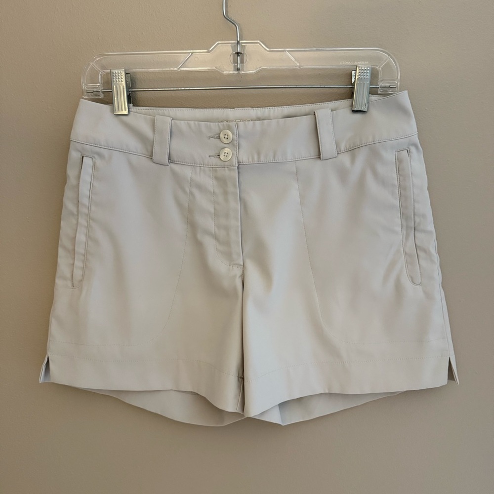 Nike Golf Tour Performance Dri-Fit‎ Creme Shorts Size 4